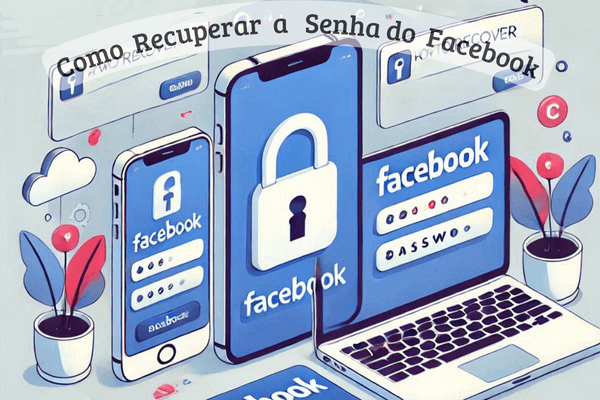 Como recuperar a senha do facebook